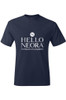 Unisex "Hello Neora" Tee (Navy Blue)