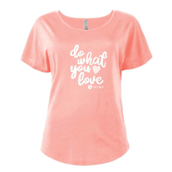 Do What You Love Scoop Tee (Blush Pink)
