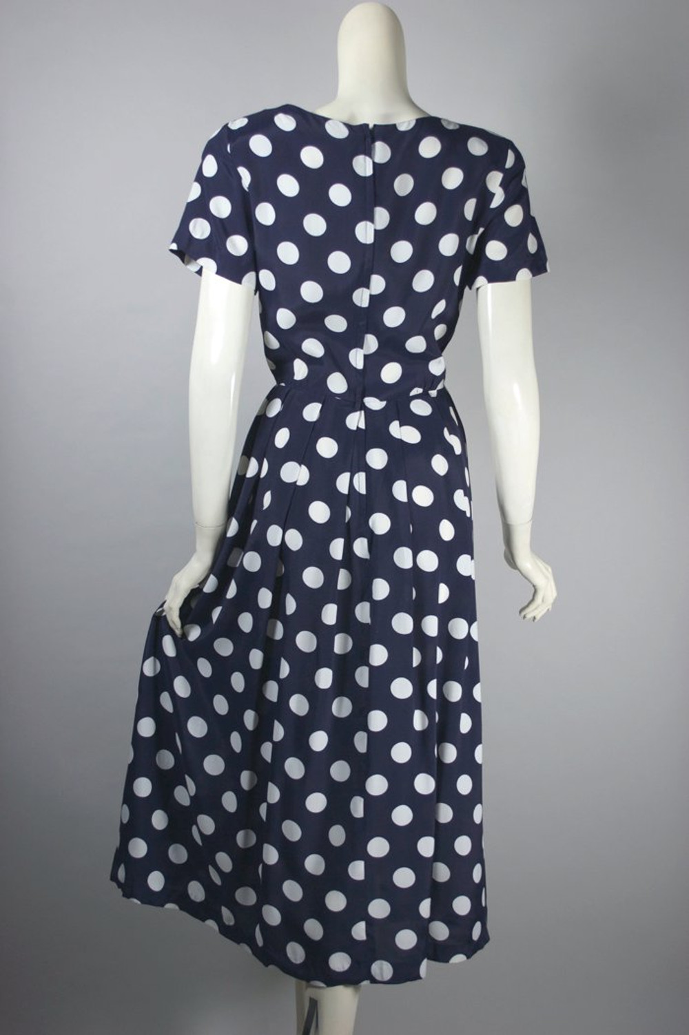 ワンピース Polka Dot Side Bow Pleated Dress white-S Cookie Mini Dress White Polka Dot | Princess Polly USA