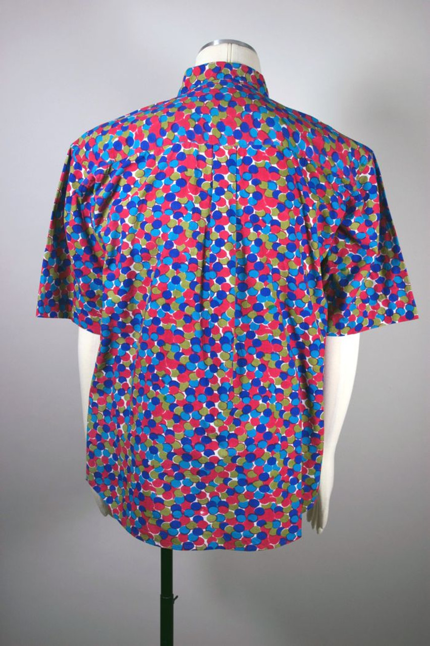 Vintage Men's Shirt - Blue - L