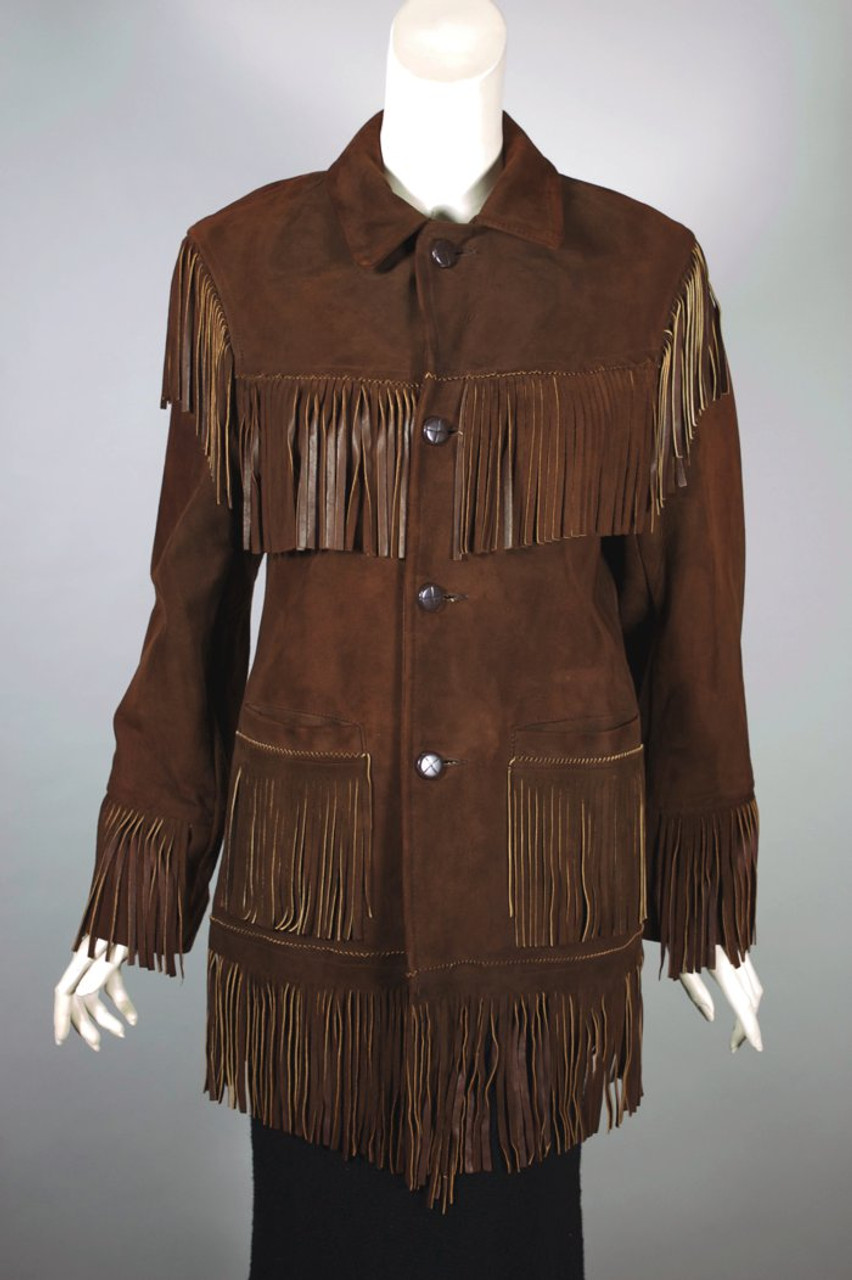 50s〜60s Buckskin Brand レーヨンジャケット BERMAN BUCKSKIN CO. 50s 60s Buck Skin Leather Fringe Jacket
