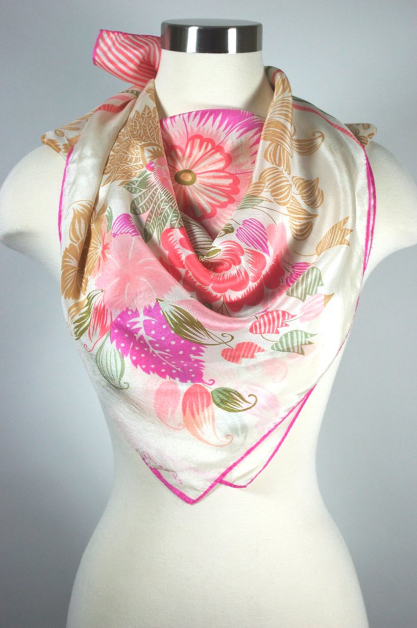 Order Glamour Pink Deluxe Satin Crepe Scarf
