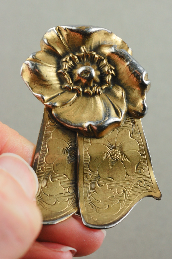 gold brooch for dress Amazon.com: Meralando Gold Vintage Pearl Brooch for Women
