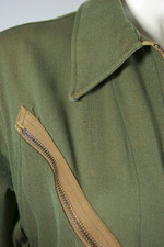 USAAF WWII flight suit L-1 olive drab gabardine size medium regular 38-40