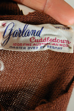 Garland Cuddledown Australian wool pullover sweater brown 1950s 60s deadstock size 40 M-L womens