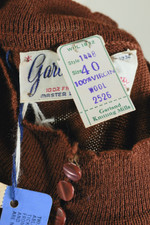 Garland Cuddledown Australian wool pullover sweater brown 1950s 60s deadstock size 40 M-L womens