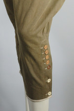 Authentic WW1 olive drab cotton service uniform M1912 re-enactor costume mens size XS-S 34 jacket 28-30 inch waist pant