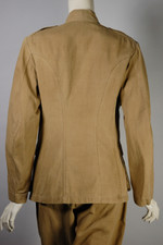 Authentic US Army WW1 khaki cotton service uniform re-enactor costume mens size XS-S 34 jacket 28-30 waist pant M1911 M1912