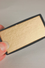 unused in original box 1940s 50s SWANK tie clip bar musician treble clef design goldtone