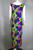 Neon Hawaiian floral print cotton 1960s dayglo tiki shift maxi dress M