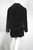 Late 1960s-70s jacket short coat peacoat black faux fur size M-L 40-44 bust