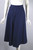 navy blue rayon gabardine skirt late 1940s early 1950s XS 25-26 waist