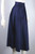navy blue rayon gabardine skirt late 1940s early 1950s XS 25-26 waist