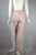 3-piece 1960s pantsuit culottes pink glen plaid deadstock size XS