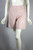 3-piece 1960s pantsuit culottes pink glen plaid deadstock size XS
