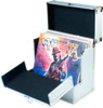 Aluminium DJ Record Storage Flight Case-Holds 40 12" Vinyl LP Box-Tough, Strong