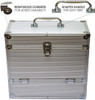 Aluminium DJ Record Storage Flight Case-Holds 40 12" Vinyl LP Box-Tough, Strong
