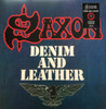 SAXON-Denim & Leather (Limited 40th Anniversary Edition) (Red & Black Splatter Vinyl)-Vinyl LP-Brand New/Still sealed_LAS0823107