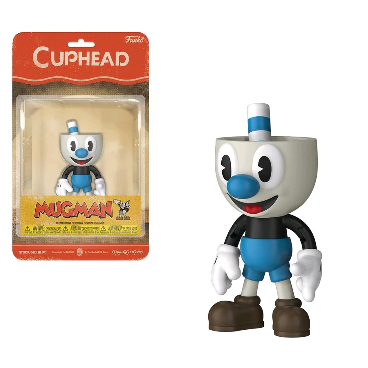 Mugman Action Figure Fun33420 Cuphead - fight with cuphead and mugman roblox