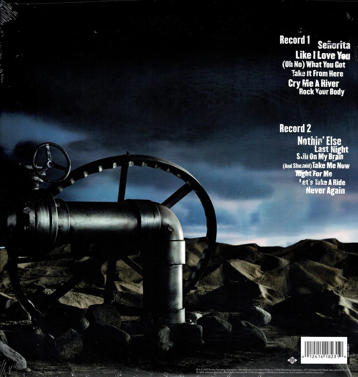 JUSTIN TIMBERLAKE-Justified (2 LP's) Vinyl LP-Brand New-Still Sealed