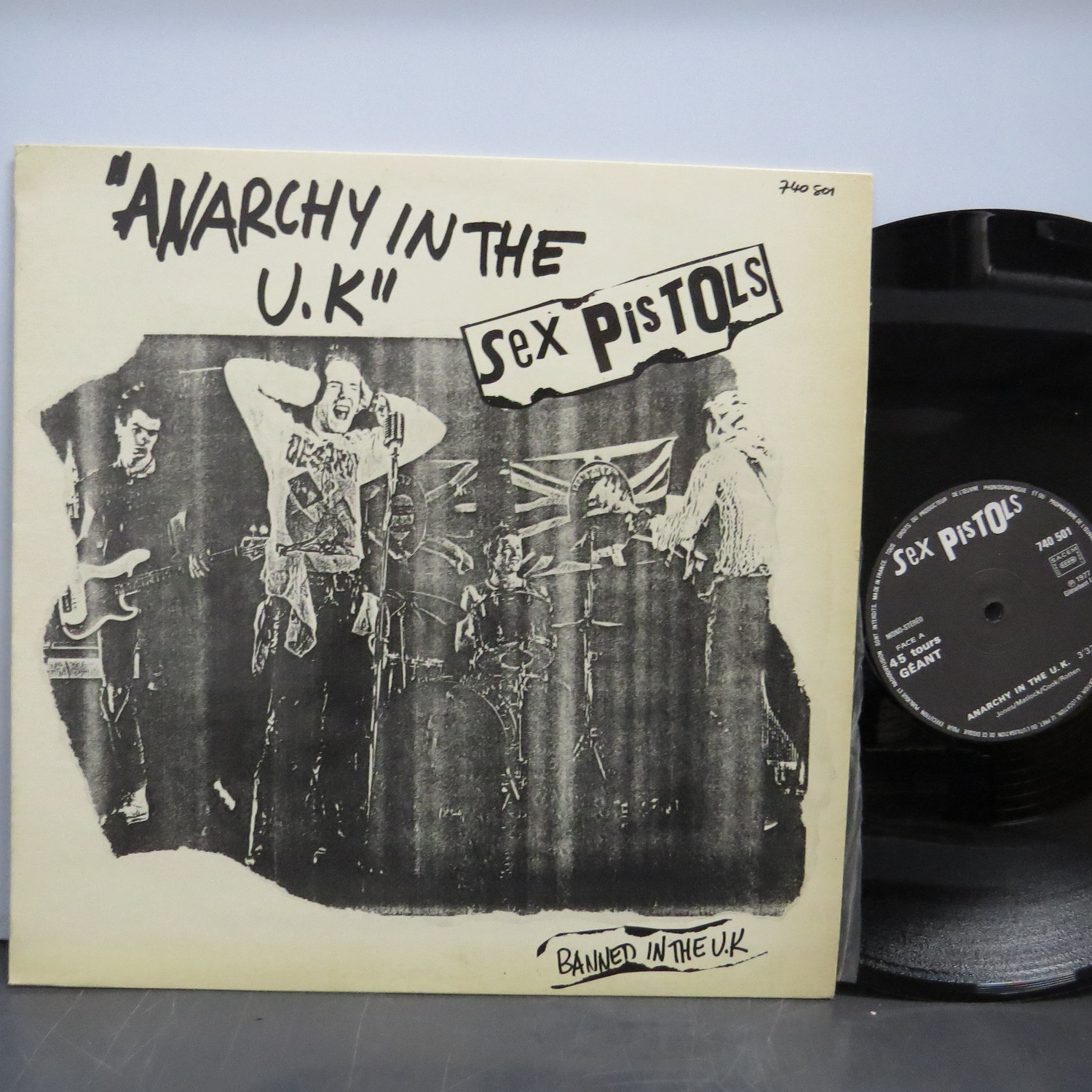 Sex Pistols - Anarchy In The UK USED Vinyl - 12