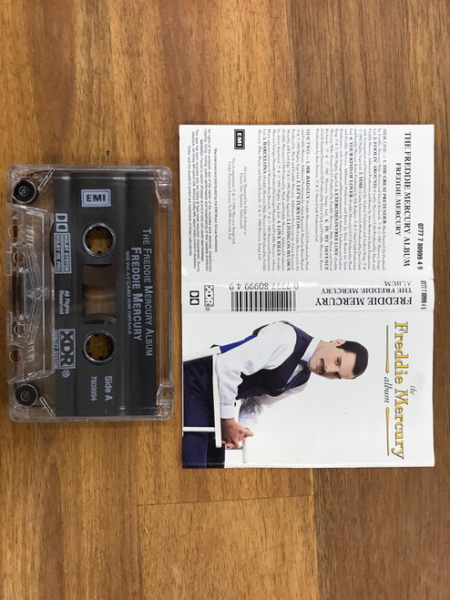 Freddie Mercury-The Freddie Mercury Album-Aussie cassette Tape-USED-RELP_1682