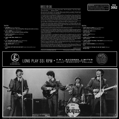 BEATLES-Beatles For Sale-Vinyl LP-Reissue, Remastered, Stereo, 180g-Brand New/Still sealed_LAS0224008