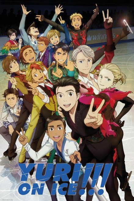 Yuri On Ice - Characters-Poster-Laminated available-91cm x 61cm-Brand New-FP4566