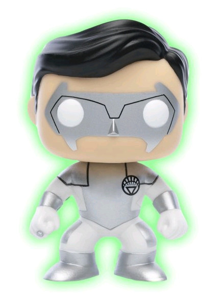 Green Lantern - Kyle Rayner (White Lantern) Glow US Exclusive Pop! Vinyl [RS]-FUN32389