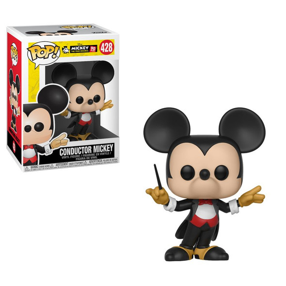 Mickey Mouse - 90th Conductor Mickey Pop! Vinyl-FUN32186