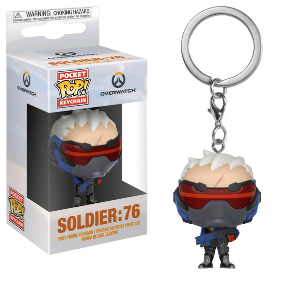 Overwatch - Soldier: 76 Pocket Pop! Keychain-FUN32774