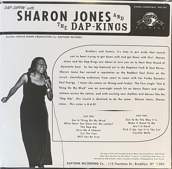 SHARON JONES & THE DAP KINGS-Dap Dippin Vinyl LP-Brand New-Still Sealed