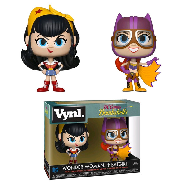DC Bombshells - Wonder Woman & Batgirl Vynl.-FUN32111