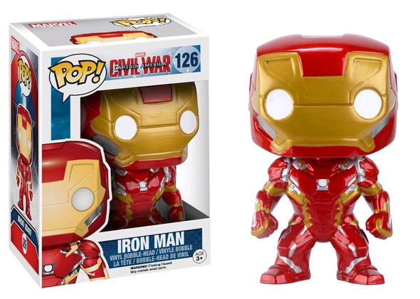 Captain America 3: Civil War - Iron Man Pop! Vinyl-FUN7224