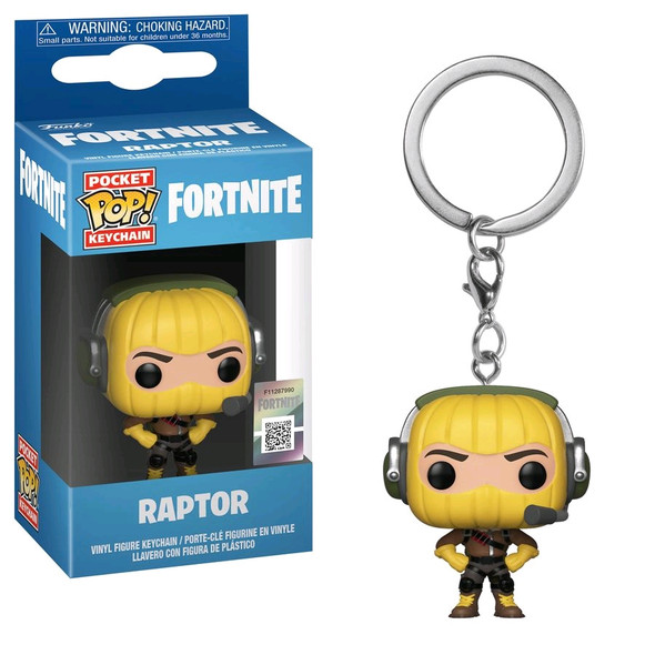 Fortnite - Raptor Pocket Pop! Keychain-FUN36966