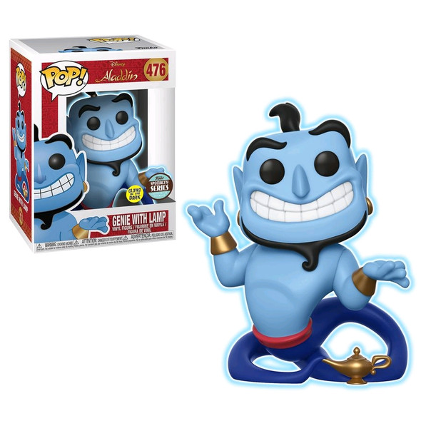 Aladdin - Genie with Lamp Glow Specialty Series Exclusive Pop! Vinyl-FUN35759
