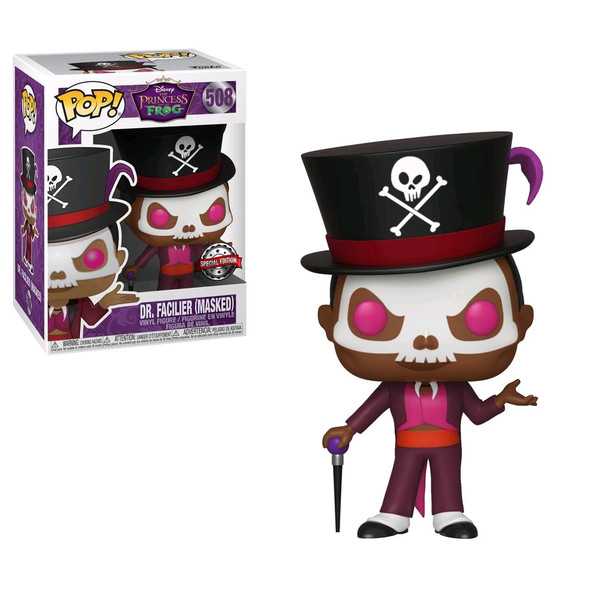 The Princess and the Frog - Dr. Facilier with Mask  US Exclusive Pop! Vinyl [RS]-FUN37493