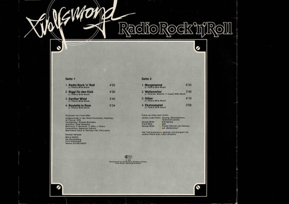 Wolfsmond- Radio Rock 'N' Roll-VINYL LP-USED-German press Wolfsmond- Radio Rock 'N' Roll-VINYL LP-USED-German press