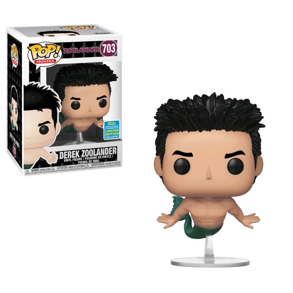 Zoolander - Merman Derek Zoolander SDCC 2019 US Exclusive Pop! Vinyl [RS]-FUN36424-FUNKO
