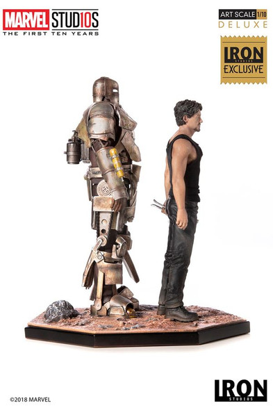 Iron Man - Tony Stark & Mark I 1:10 Scale Statue Exclusive-IRO73517-IRON STUDIOS