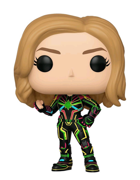 Captain Marvel - Captain Marvel Neon Suit Pop! Vinyl-FUN43964-FUNKO