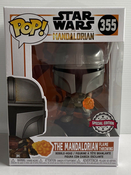 Star Wars: The Mandalorian - Wrist Rocket Metallic US Exclusive Pop! Vinyl-FUN46093-FUNKO