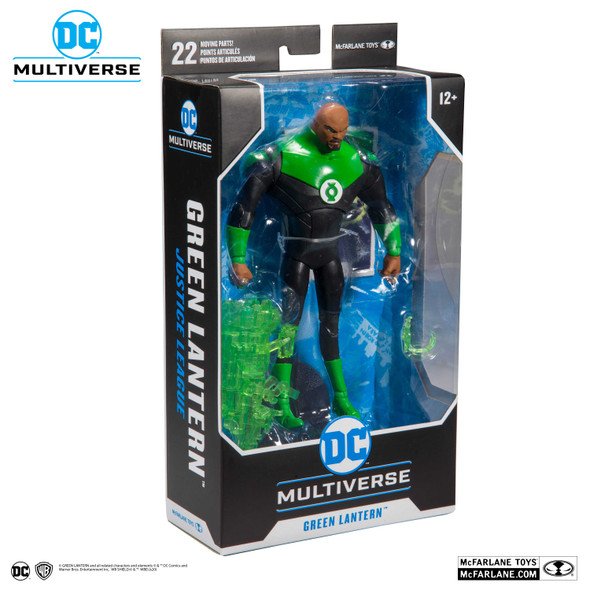 Justice League Animated - Green Lantern 7" Action Figure-MCF15503-MCFARLANE TOYS