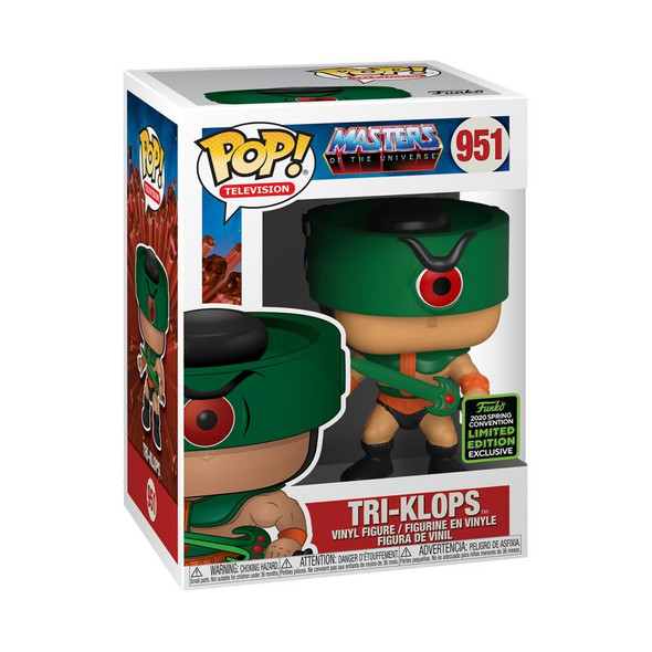 Masters of the Universe - Tri-Klops ECCC 2020 Exclusive Pop! Vinyl [RS]-FUN45988-Funko