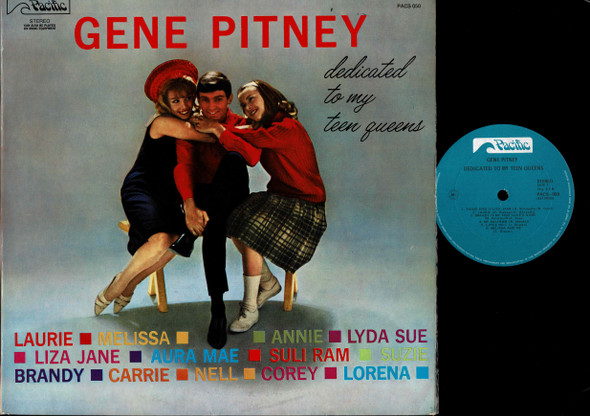 Gene Pitney-Dedicated To My Teen Queens-VINYL LP-USED-Aussie press