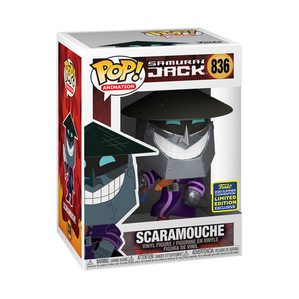 Samurai Jack - Scaramouche SDCC 2020 US Exclusive Pop! Vinyl-FUN48572-FUNKO