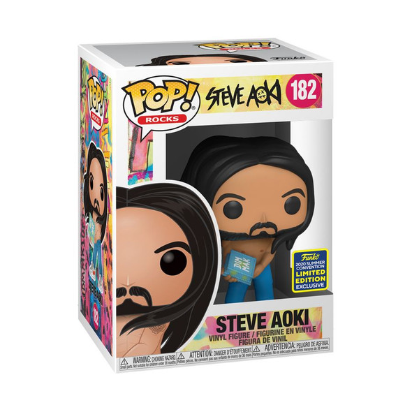 Steve Aoki - Steve Aoki SDCC 2020 US Exclusive Pop! Vinyl-FUN48913-FUNKO