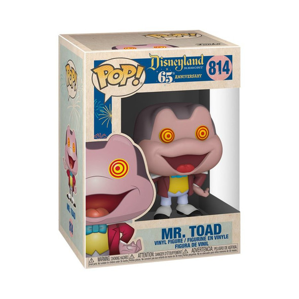 Disneyland 65th Anniversary - Mr Toad with Spinning Eyes Pop! Vinyl-FUN51172-FUNKO