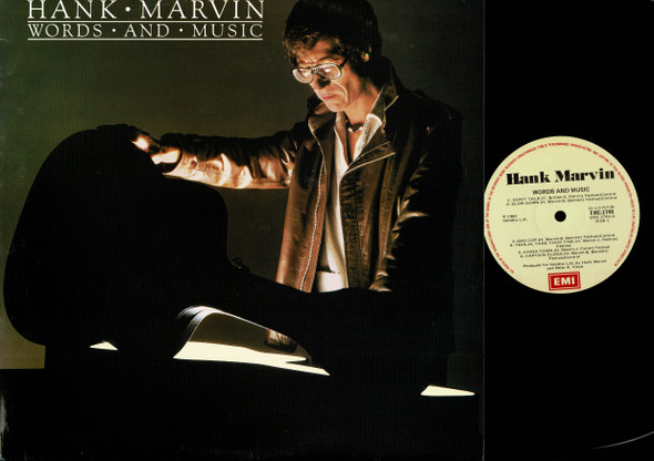 Hank Marvin-Words And Music-VINYL LP-USED-Aussie press-LP_1073