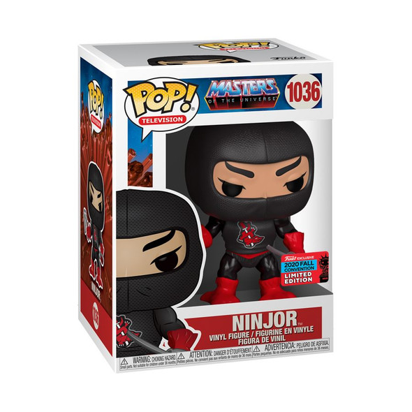 Masters of the Universe - Ninjor NYCC 2020 US Exclusive Pop! Vinyl [RS] -FUN50694-FUNKO